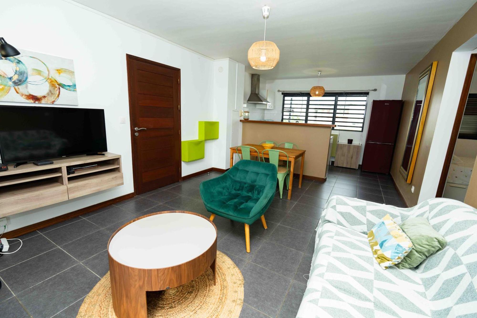 Hibiscus Standing- Appartement Cosy- 2 Chambres Climatisees- Cuisine Equipee- Wifi-Terrasse Cayenne Eksteriør bilde